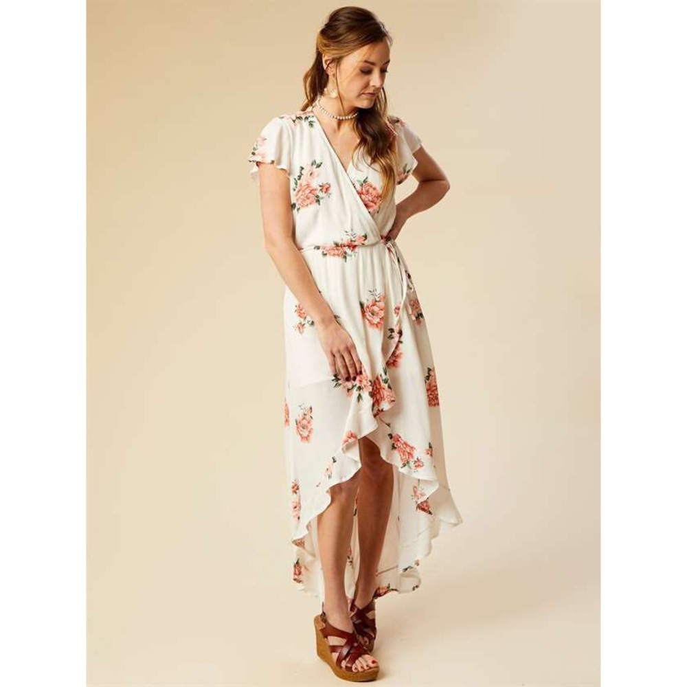 NWT Altar’d State Andres Hi-Low Maxi Dress Small
